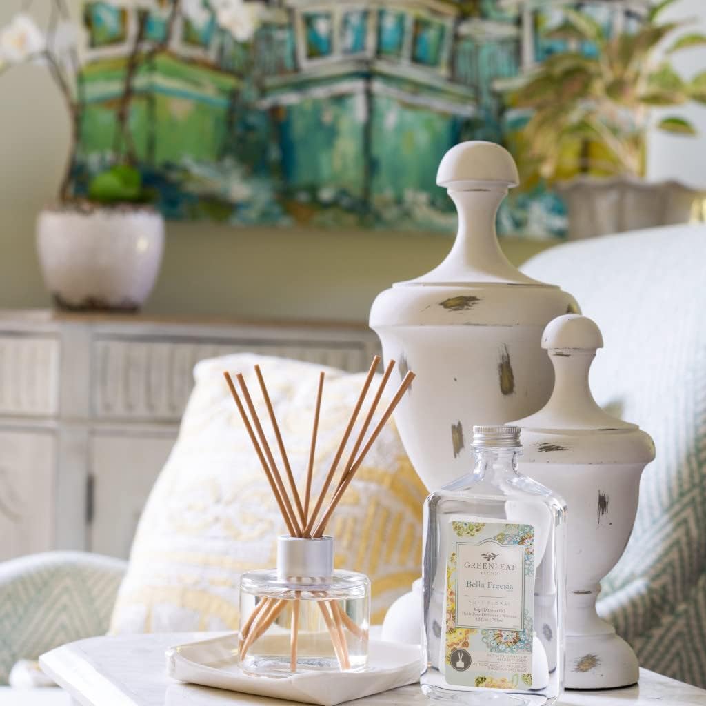 Greenleaf Bella Freesia Reed Diffuser Set