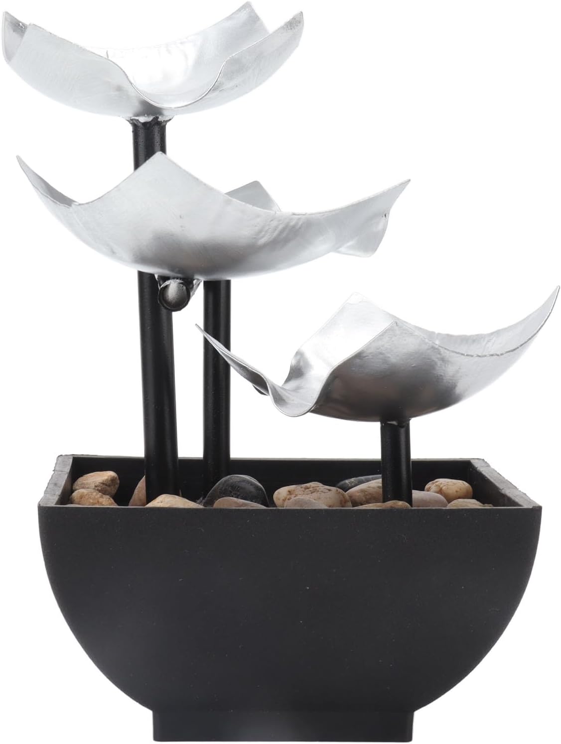 Walfront Indoor 3-Tier Water Fountain Ornament 1