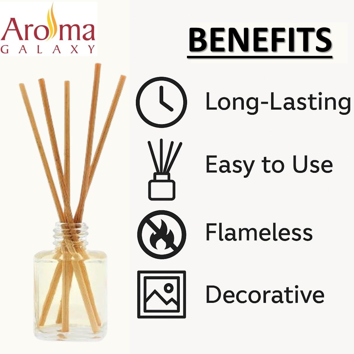 Lemongrass Reed Diffuser Set with Refill Pack