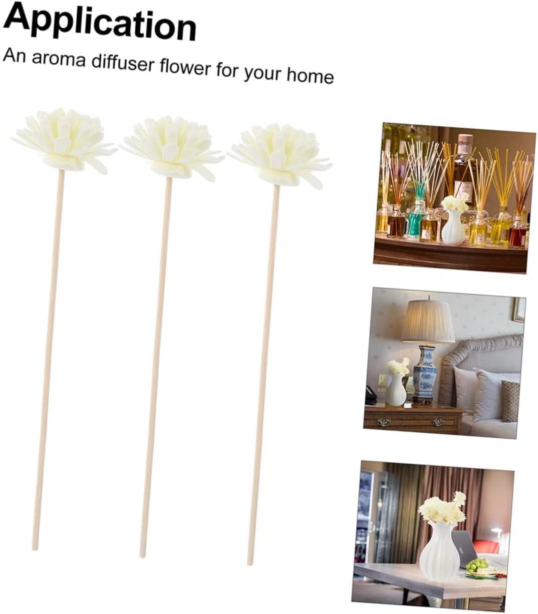 10 Pcs Diffuser Sticks Natural Rattan Set with Accessories