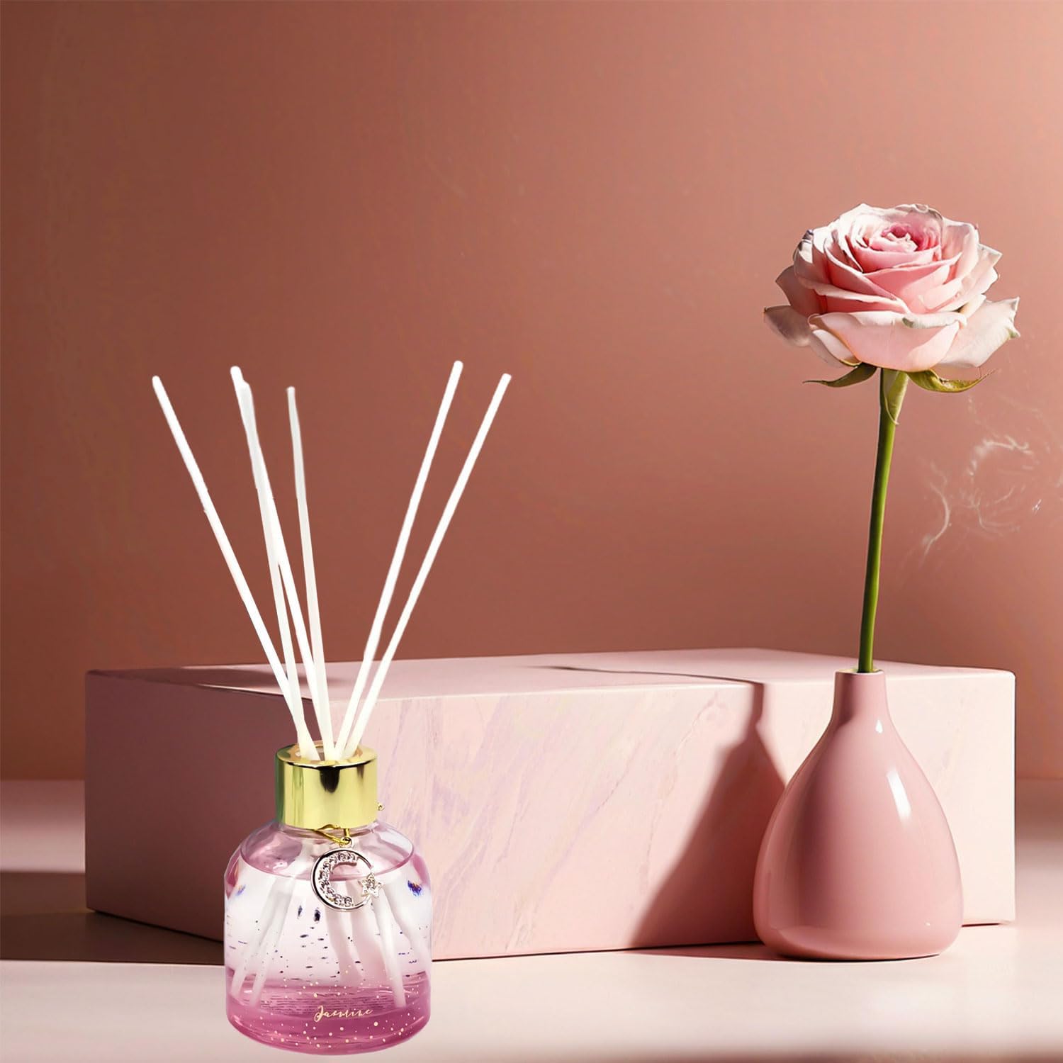 Pretty Valley Home Reed Diffuser Set - Jasmine 80Ml Gift Box