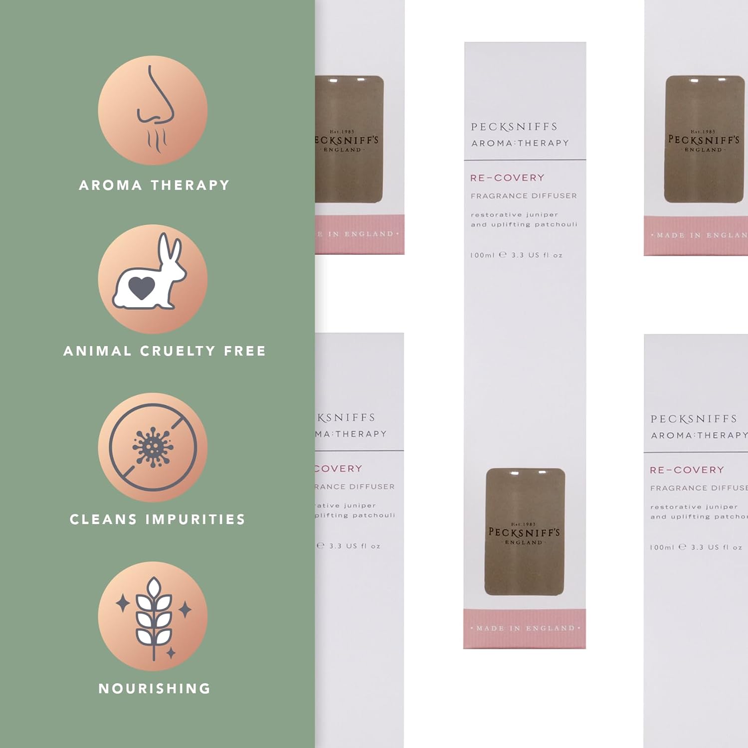 Pecksniffs Aroma Therapy Reed Diffuser 100 ml