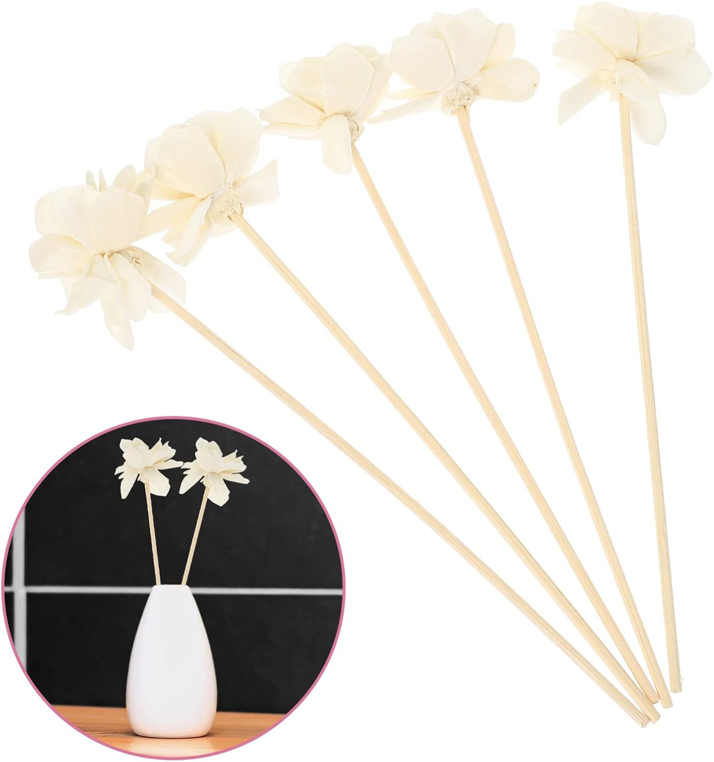 HOMSFOU Reed Diffuser Oil Refill Set 5PCS