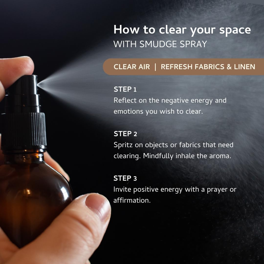 Palo Santo Sandalwood Smudge Spray by Aromafume 100ml