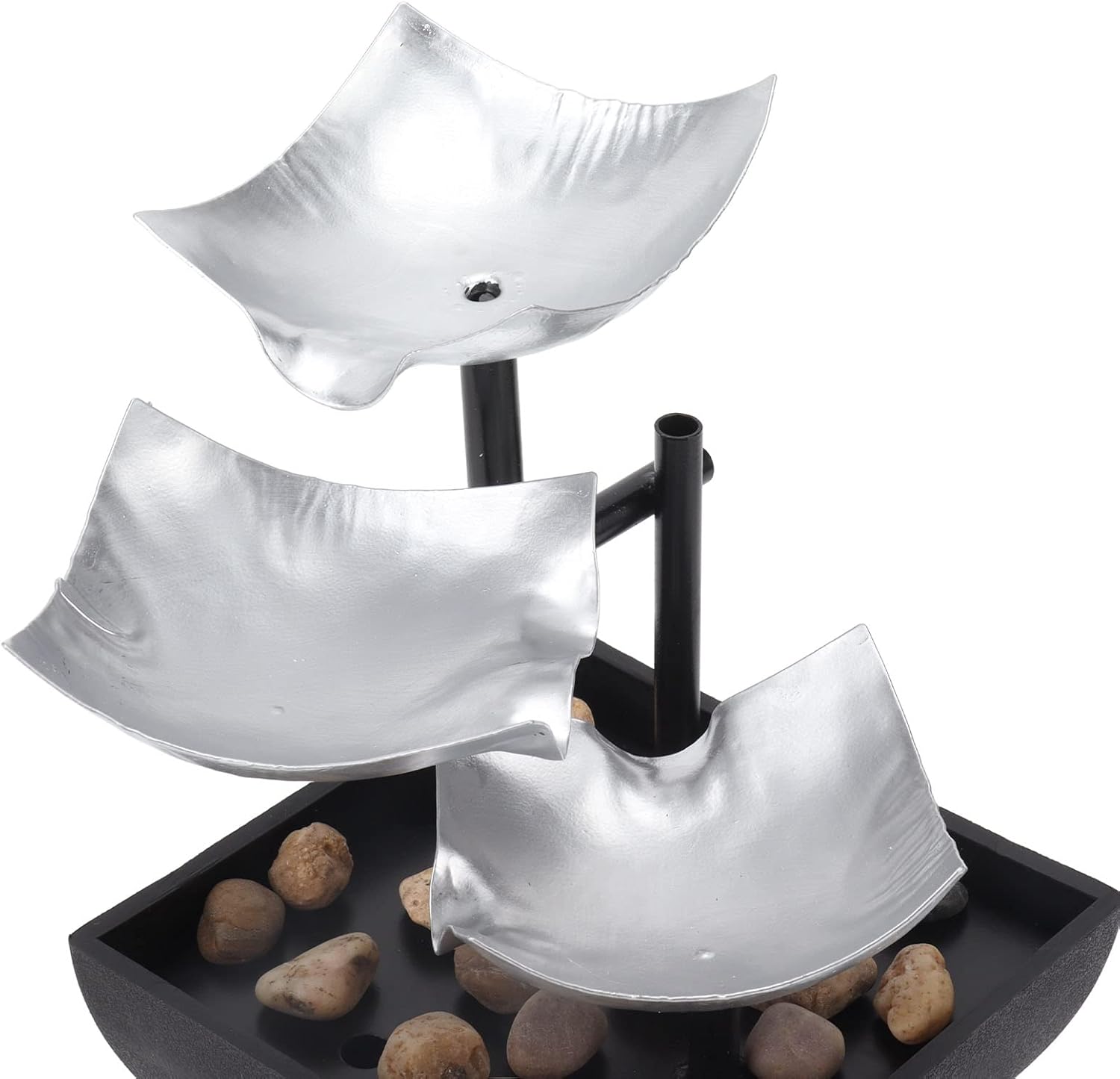 Walfront Indoor 3-Tier Water Fountain Ornament 1