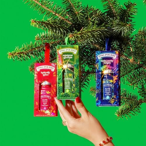 Poo-Pourri Toilet Spray Holiday Pack - 3 Bottles