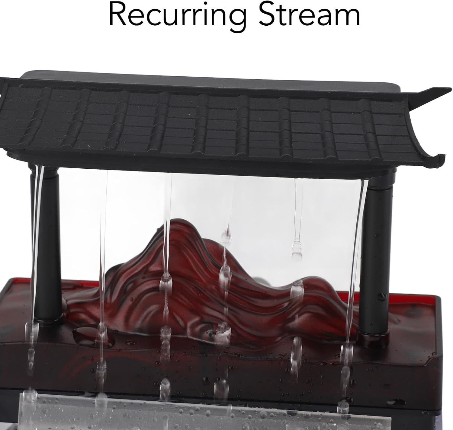 LED Tabletop Fountain with Color Changing Lights