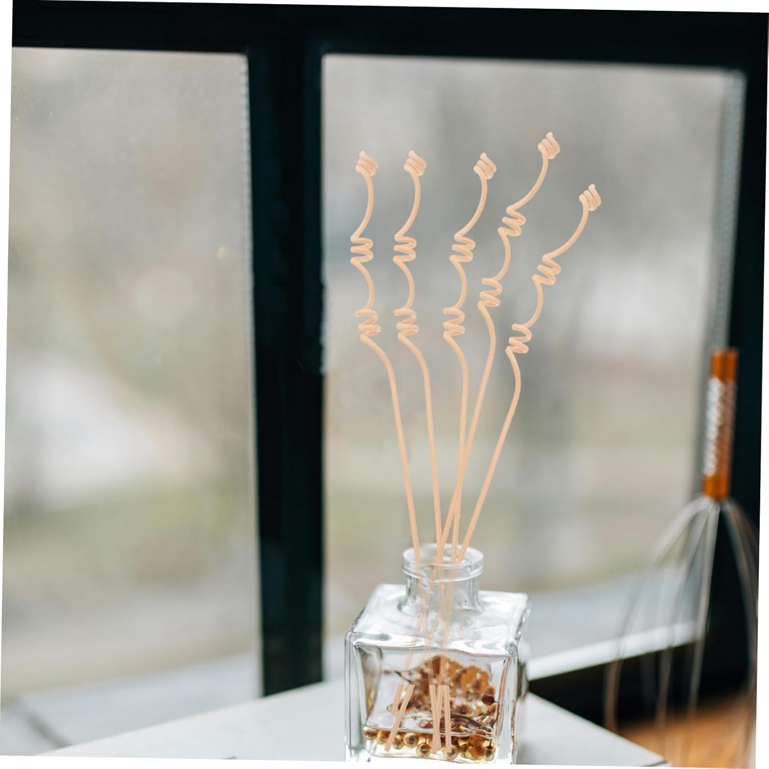 ABOOFAN 20pcs Multi-Spiral Rattan Diffuser Sticks for Essential Oils