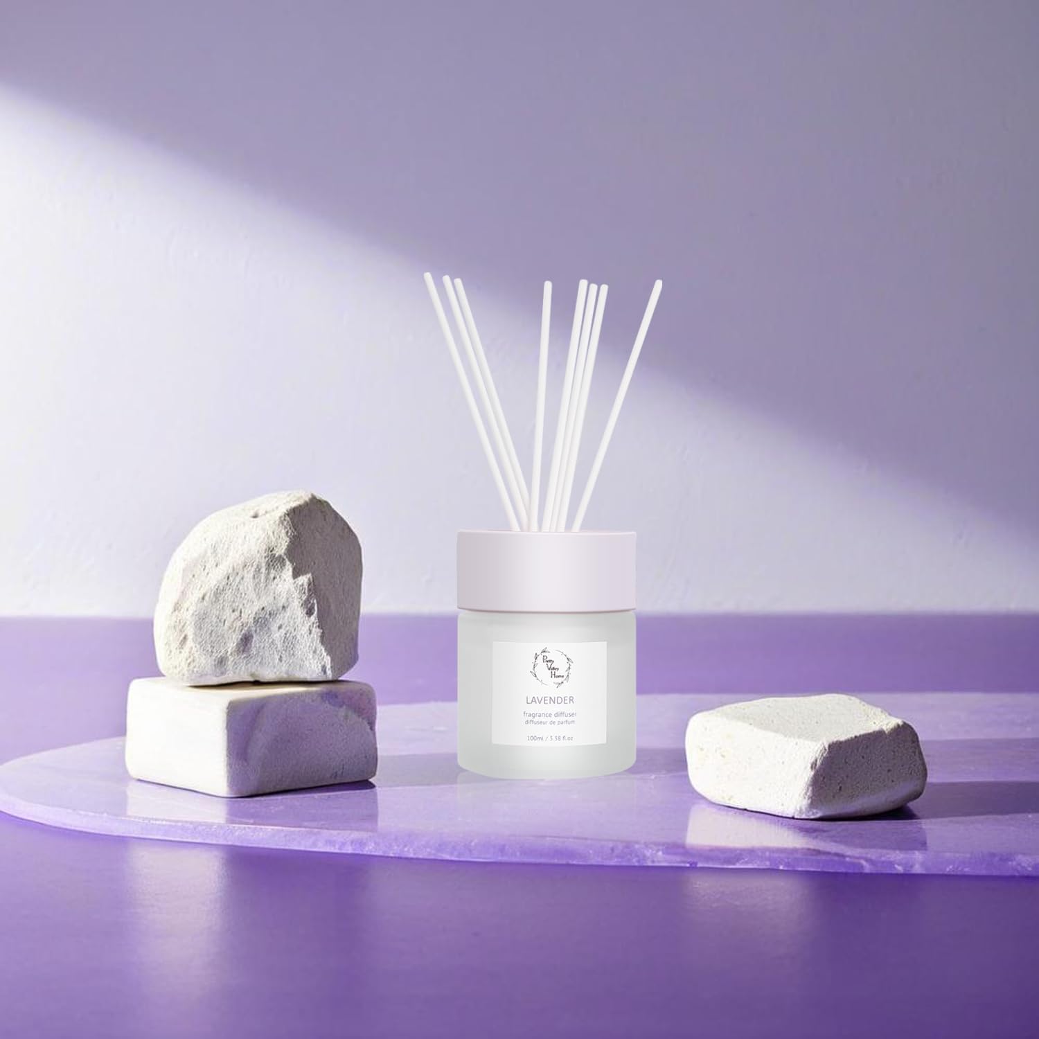 Pretty Valley Home Reed Diffuser Set Lavender 100Ml Gift Box
