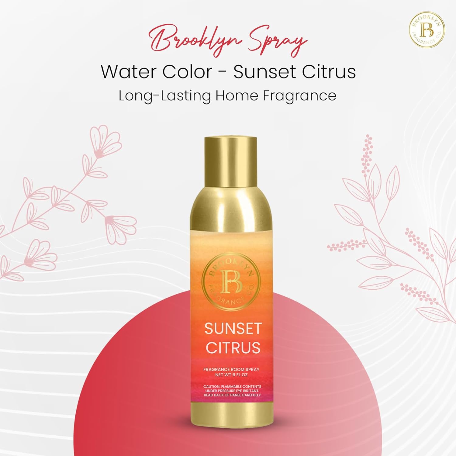 Brooklyn Fragrance Co Water Color Room Spray - 6 Fl Oz