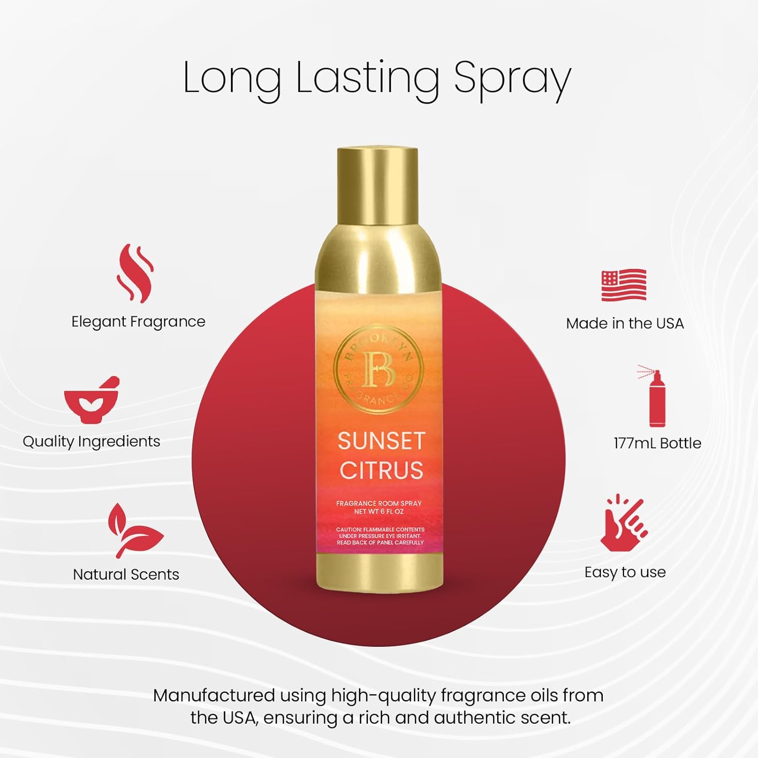 Brooklyn Fragrance Co Water Color Room Spray - 6 Fl Oz