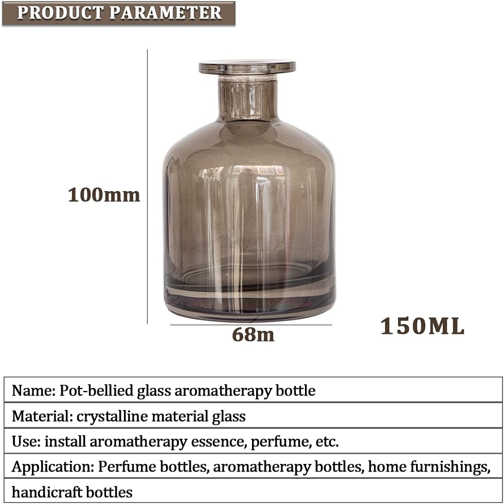 150ml Glass Diffuser Jar for Essential Oils DIY Decor