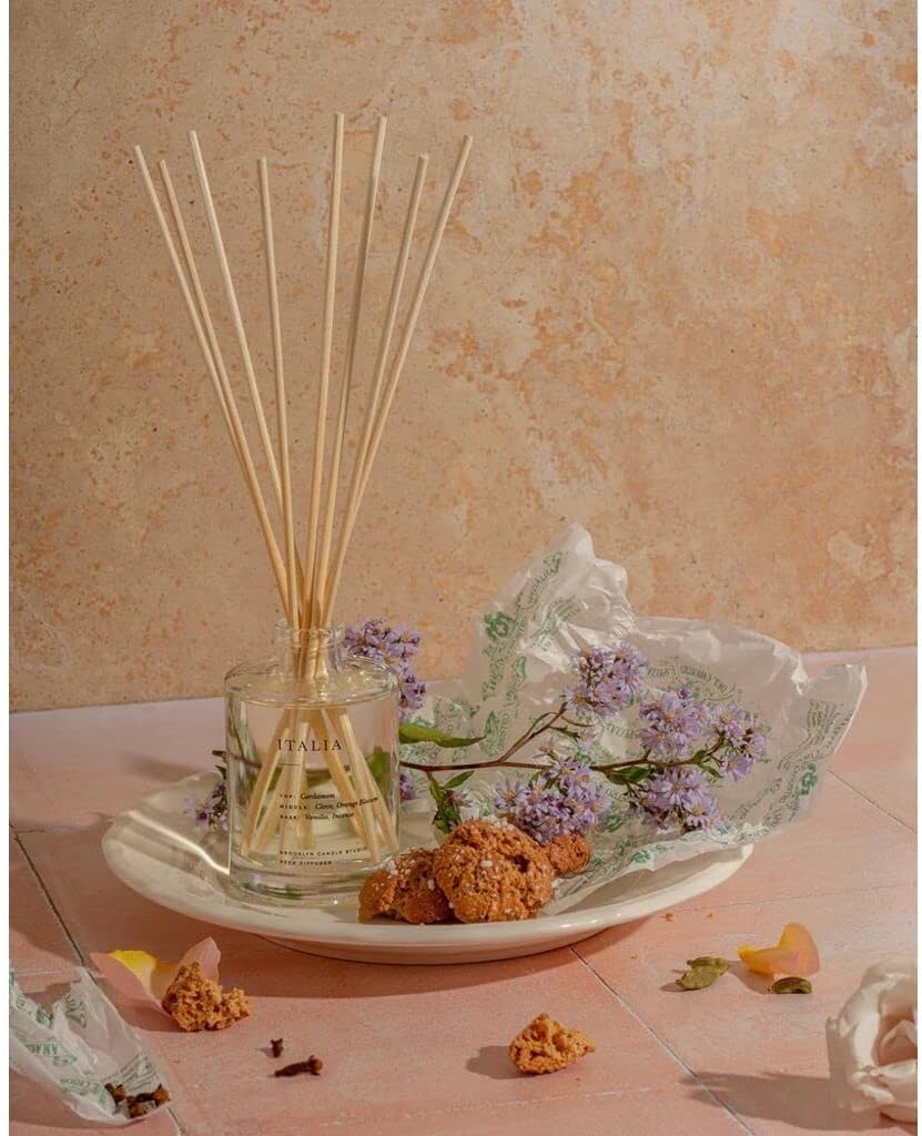 Brooklyn Candle Studio Reed Diffuser - Italia Relaxing Fragrance Set