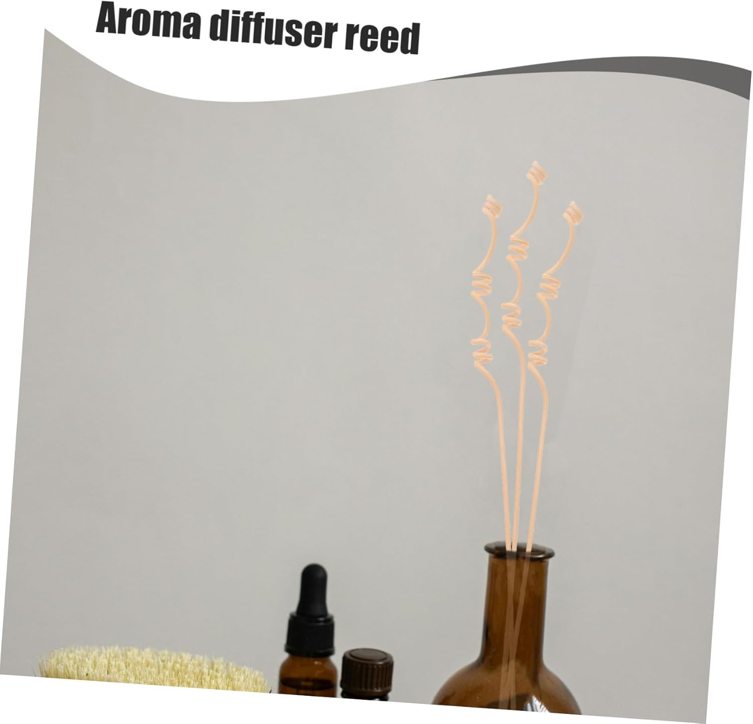 ABOOFAN 20pcs Multi-Spiral Rattan Diffuser Sticks for Essential Oils
