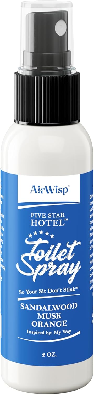 AirWisp Toilet Spray My Way Hotel Scent 2 oz Bottle