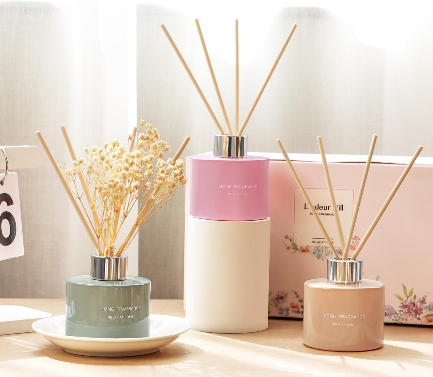 Lodeur Vill 3 Pc Reed Diffuser Set