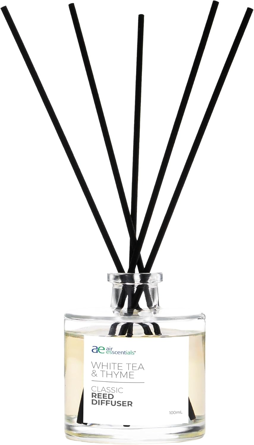 Classic White Tea Thyme Reed Diffuser Set