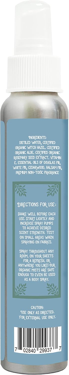 Aira Mist Organic Christmas Tree Room Spray - 4 Ounces