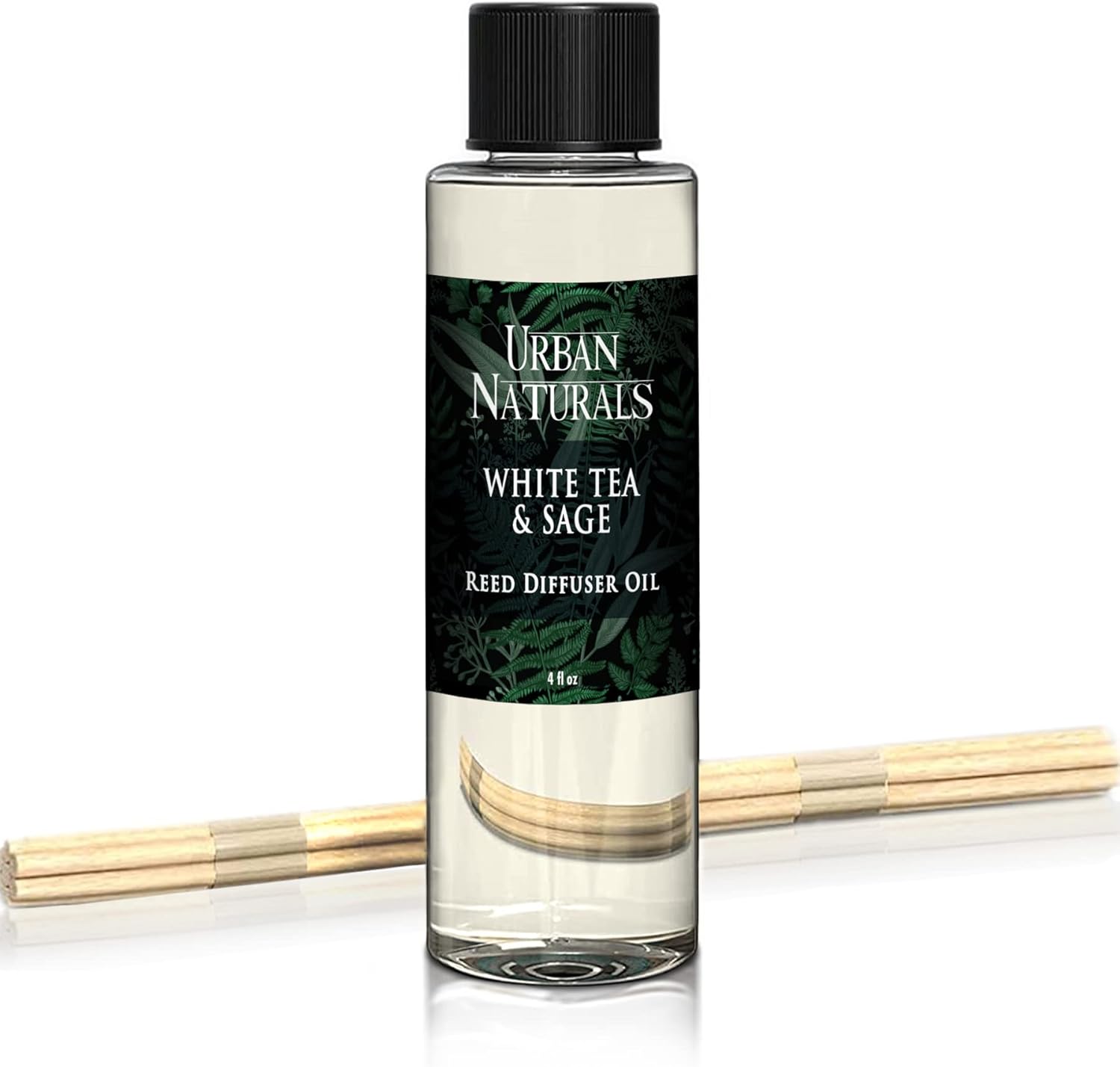 Urban Naturals White Tea Sage Reed Diffuser Set 4 Oz Bundle