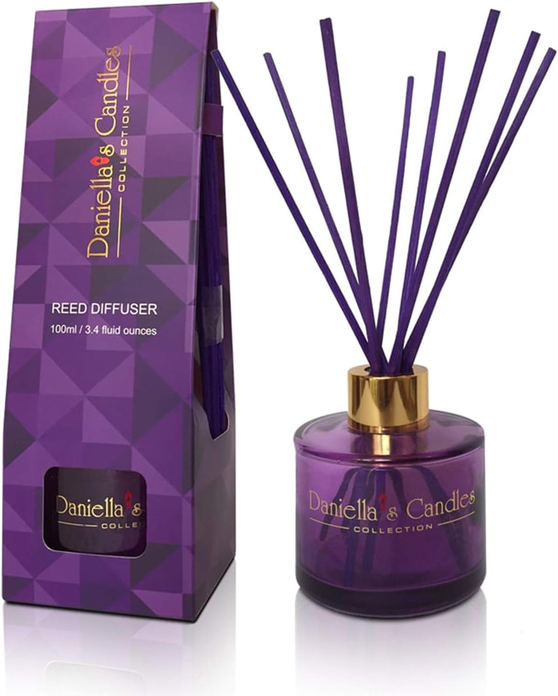 Daniellas Candles Reed Diffuser Set Love Spell