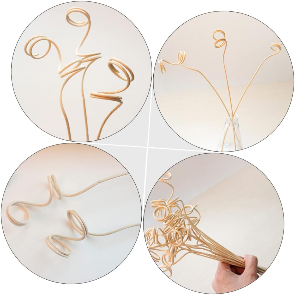 Cabilock 1 Set Rattan Diffuser Sticks for Essential Oils