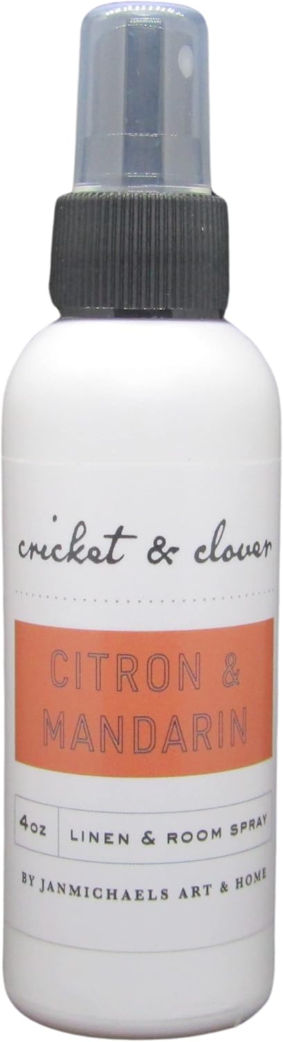 Citron Mandarin Room Spray 4 Ounce Bottle
