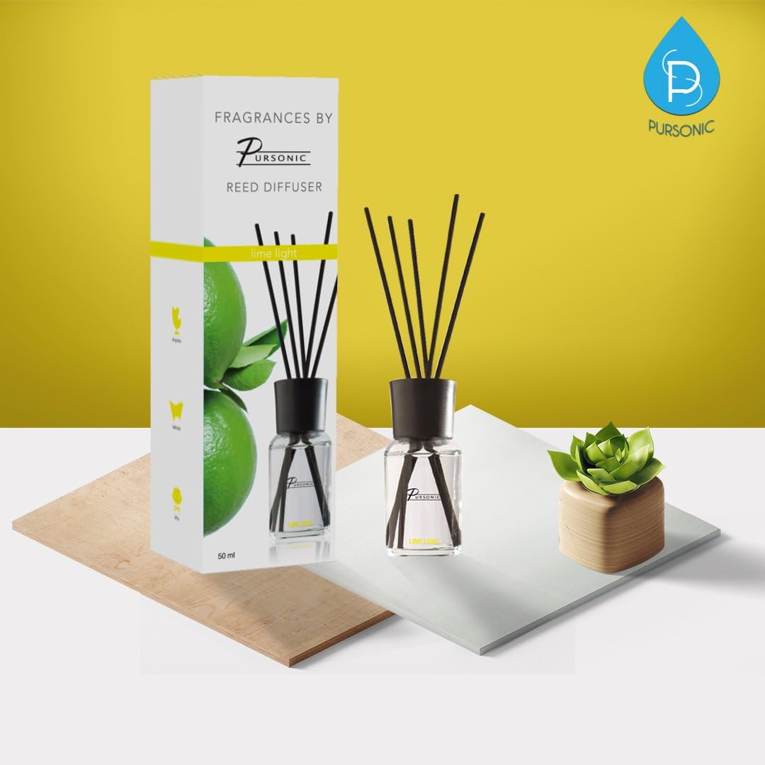 Pursonic RDLL50 Lime Light Reed Diffusers 1