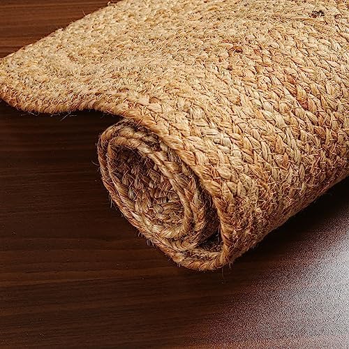 Savi Home Hand Woven Jute Braided Rug 2x3
