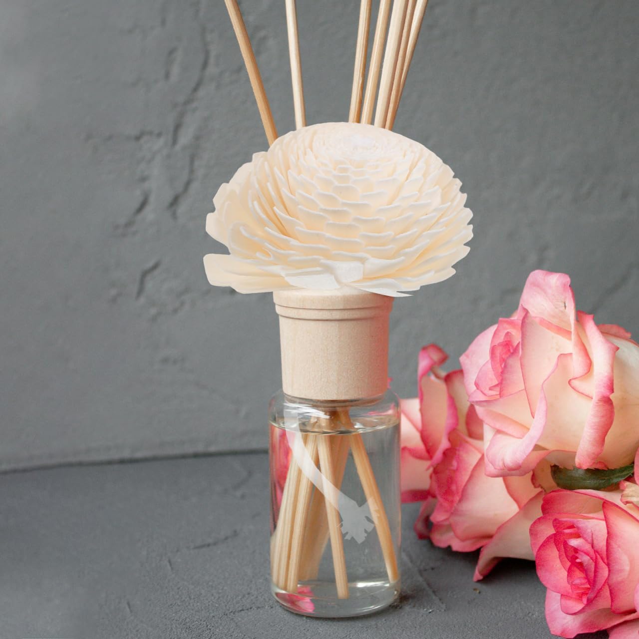 2pcs Diffuser Flowers with Rope for Home Decor