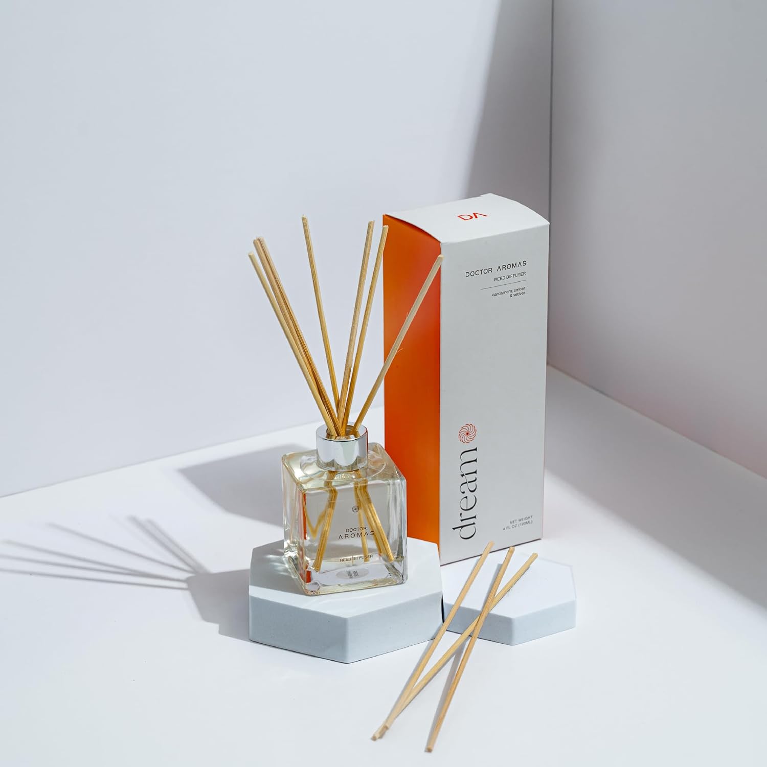 Doctor Aromas Natural Reed Diffuser Set Dream Scent