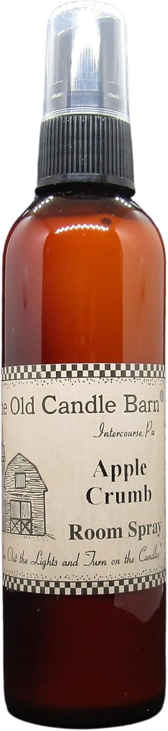 Old Candle Barn Apple Crumb Room Spray Oil 4 Oz Bottle