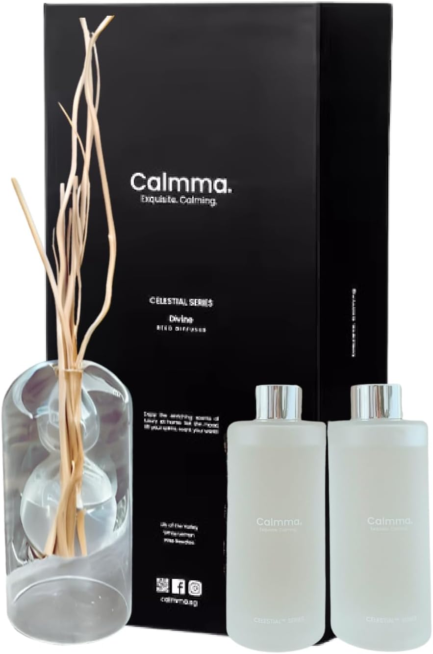 Ethereal Reed Diffuser Set with 2 Refills 6OZ
