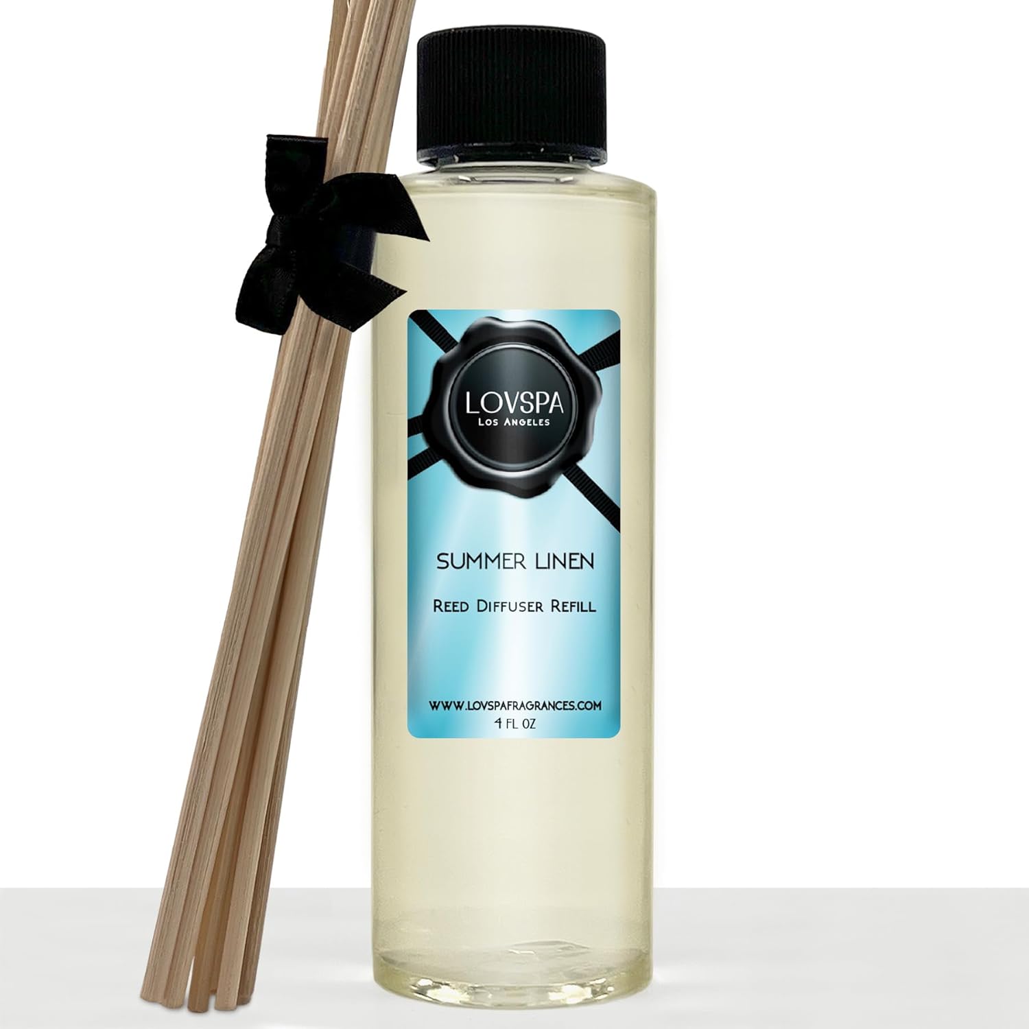 LOVSPA Summer Linen Reed Diffuser Refill Bundle 4 oz