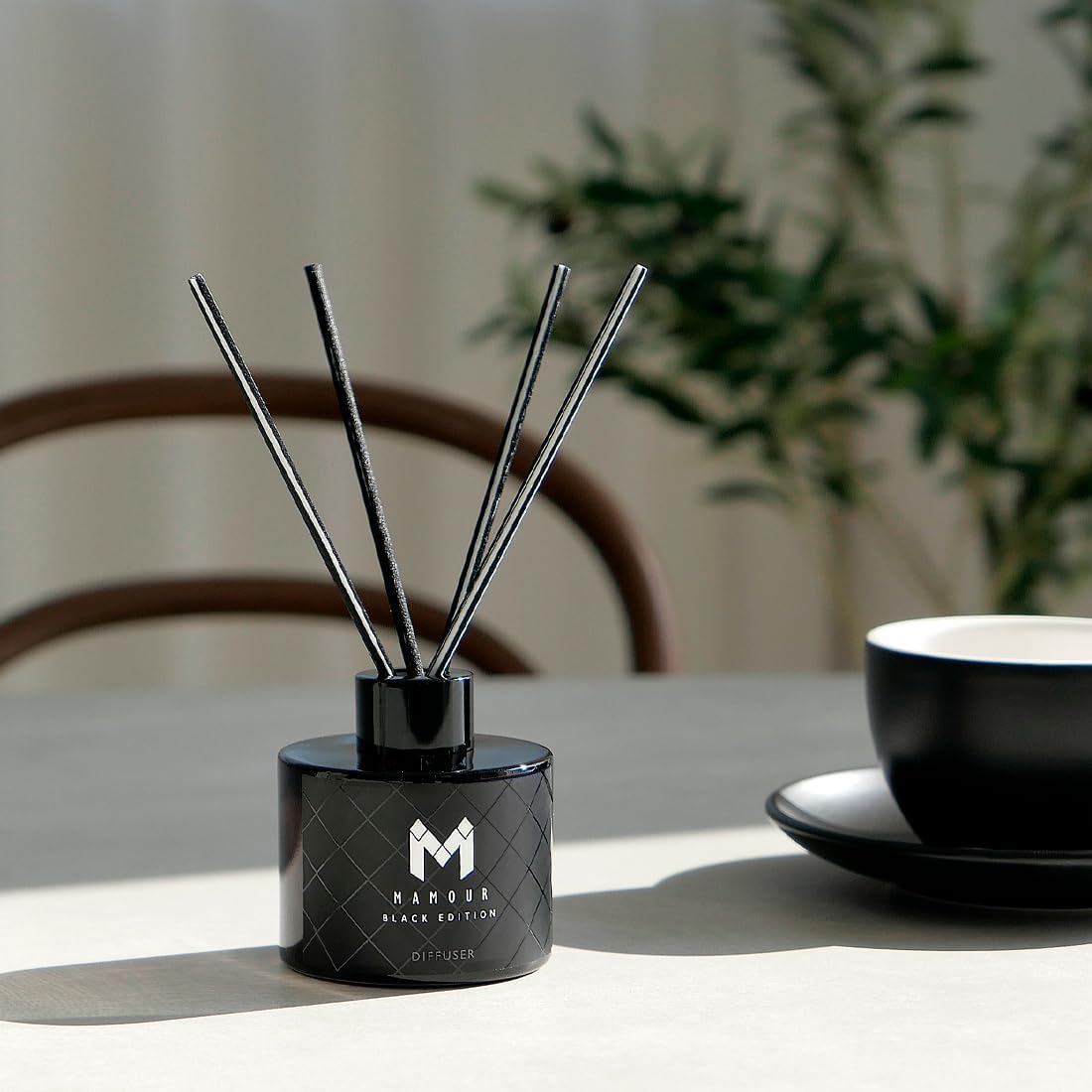 MARIEUS MAMOUR Oil Diffuser Set with Bamboo Sticks