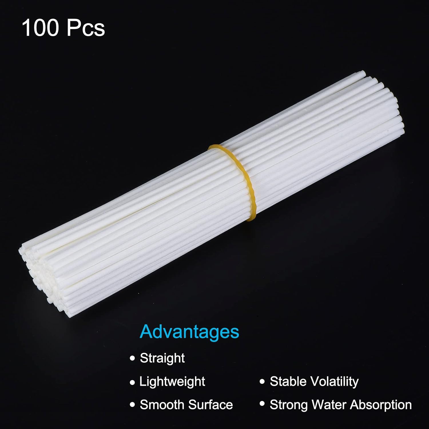 MECCANIXITY Fiber Reed Diffuser Sticks 200x4mm Pack of 100