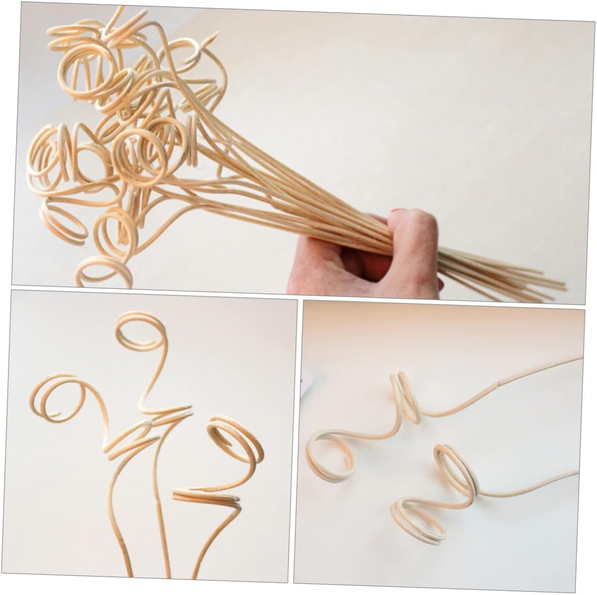 Zerodeko 1 Set Rattan Diffuser Sticks for Home Decor