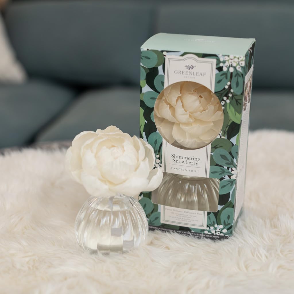 GREENLEAF Gifts Unique Blooming Highly Fragranced Flower Diffuser Air Freshener