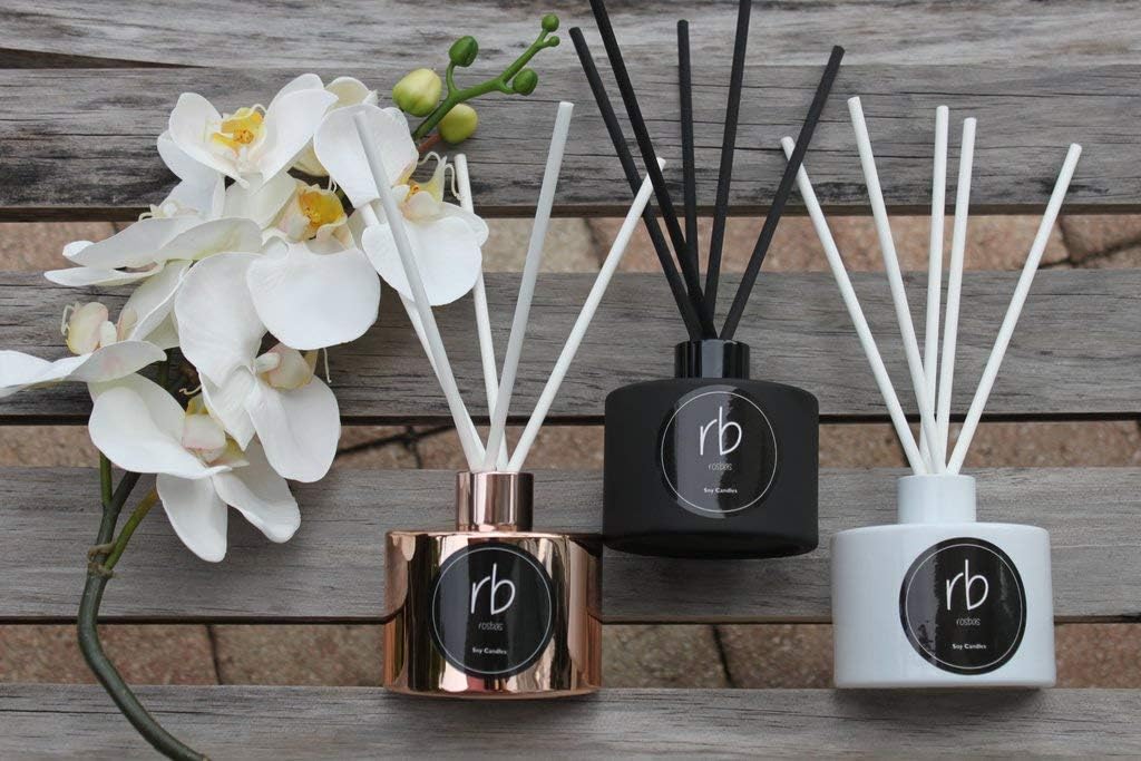 Rosbas Reed Diffuser Set with Palo Santo Scent