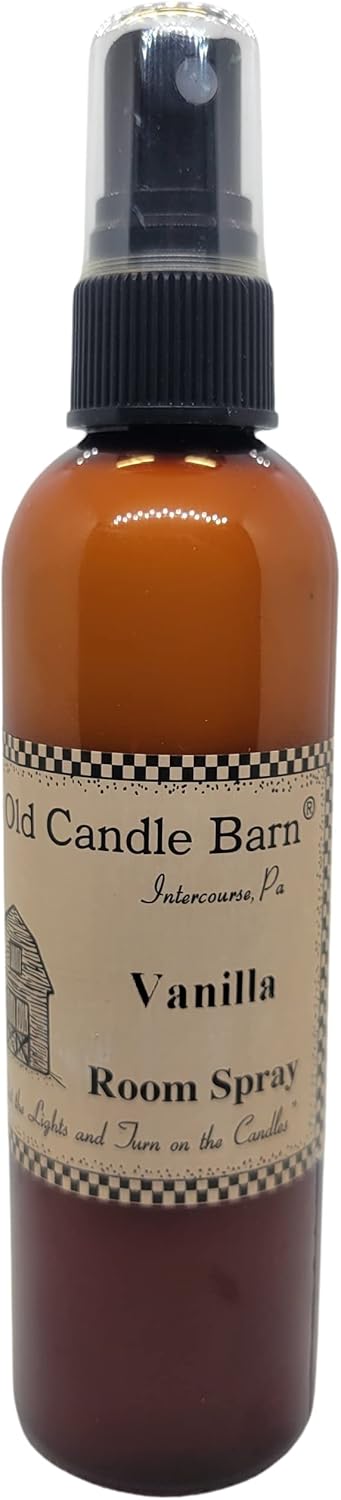 Old Candle Barn Potpourri Room Spray Oil 4 Ounce Vanilla