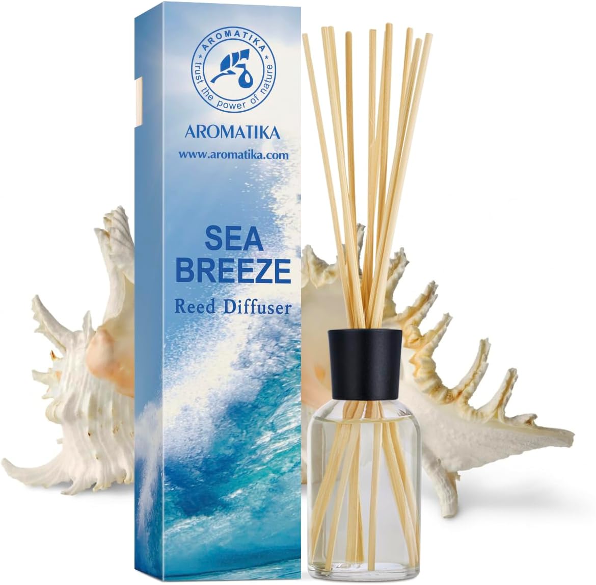 Sea Breeze Diffuser 34 Fl Oz - Fresh Long Lasting Fragrance Set