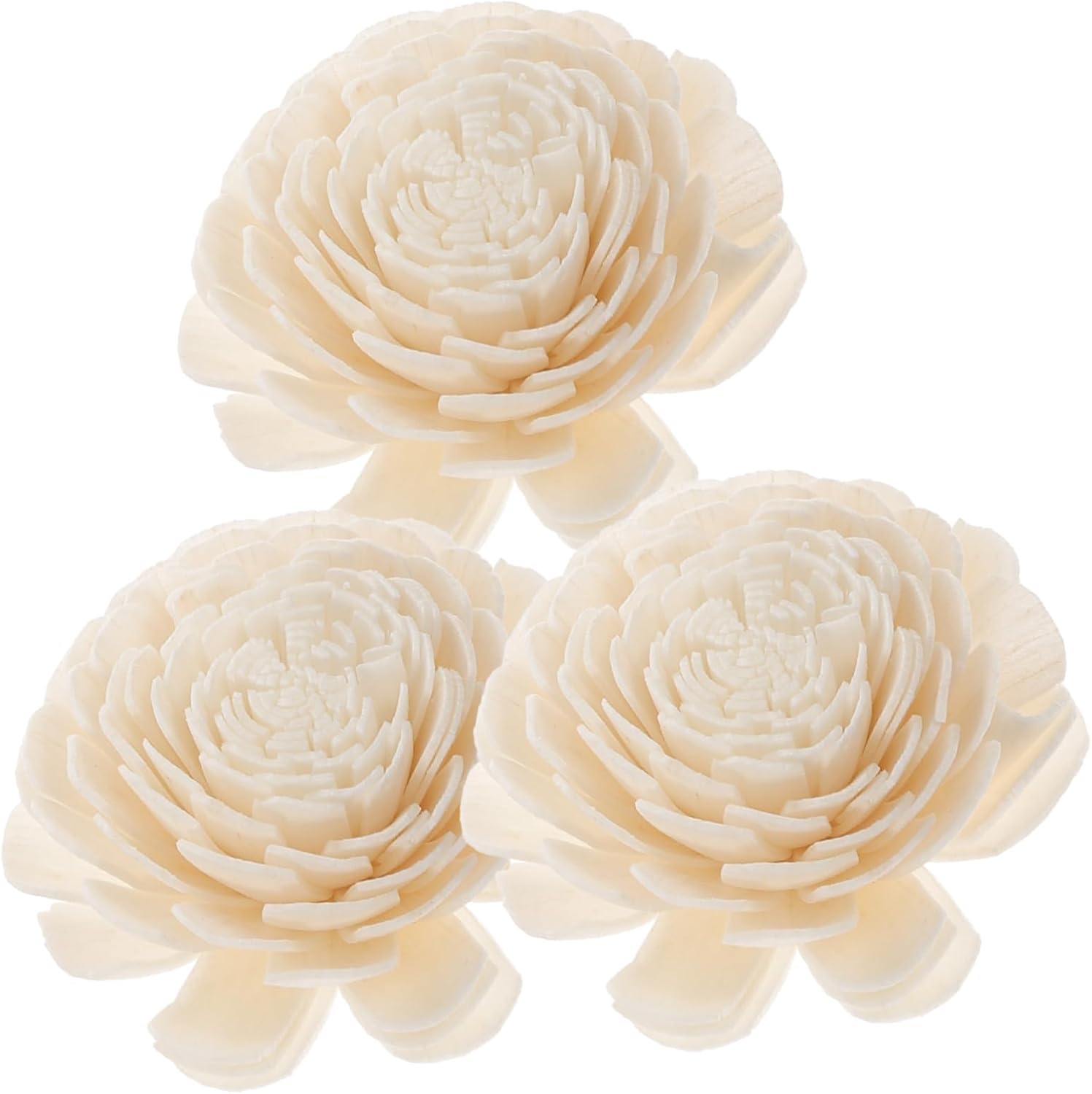 3pcs Handmade Dried Flower Sticks for Home Elegant Rattan Diffuser Reeds