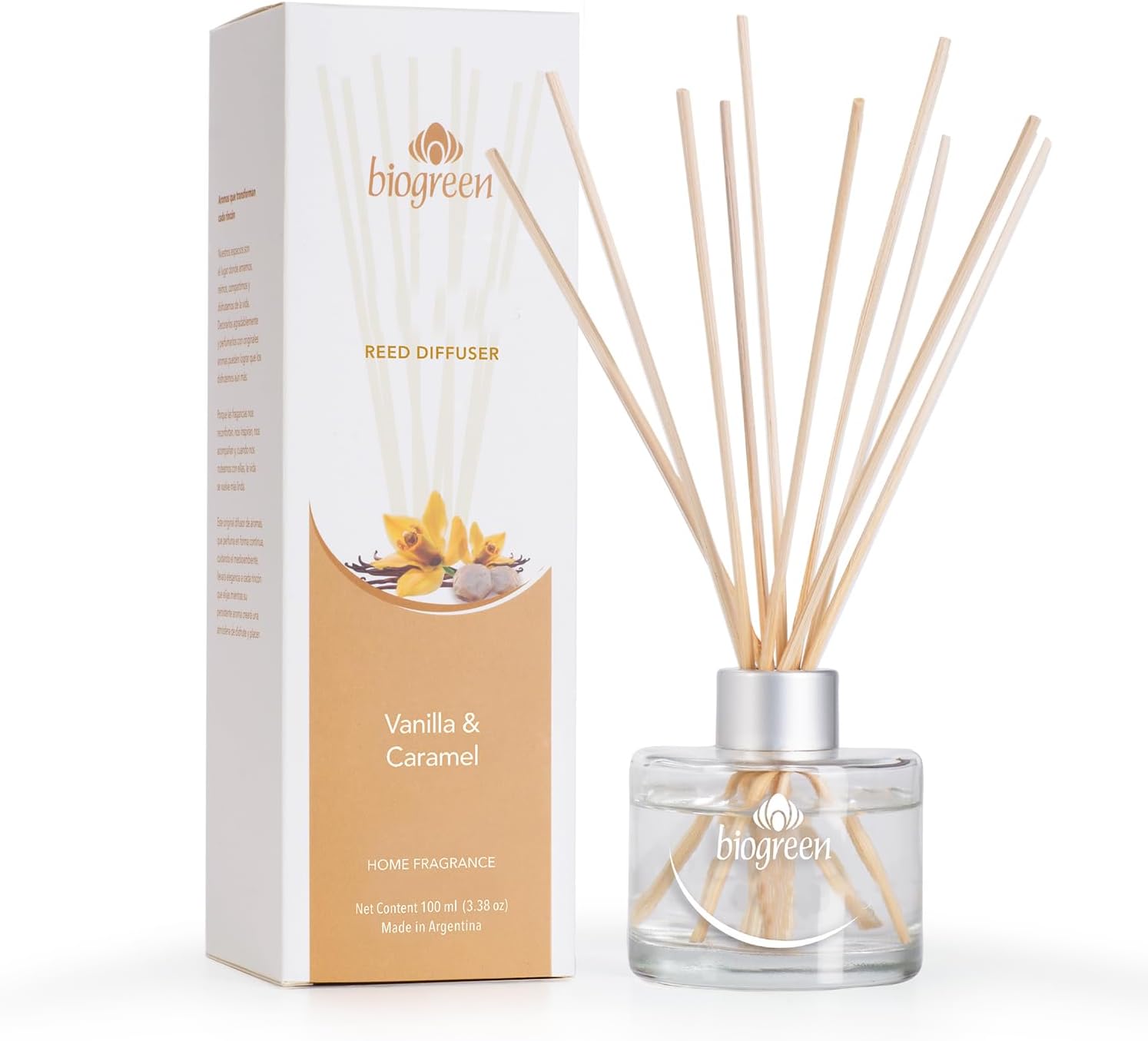 Vanilla Caramel Reed Diffuser - 338 Fl Oz