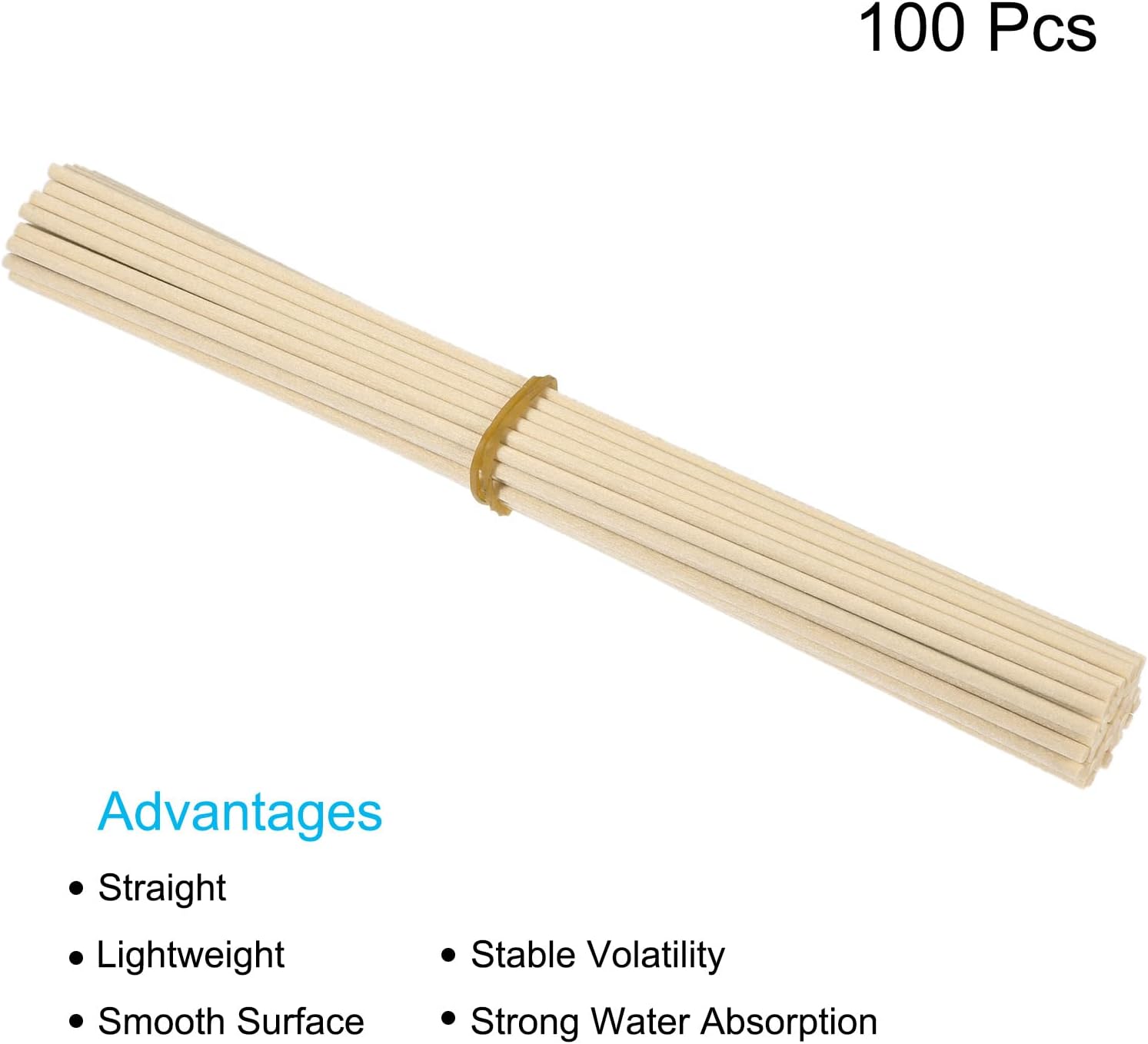 MECCANIXITY Fiber Reed Diffuser Sticks 86 x3mm Pack of 100