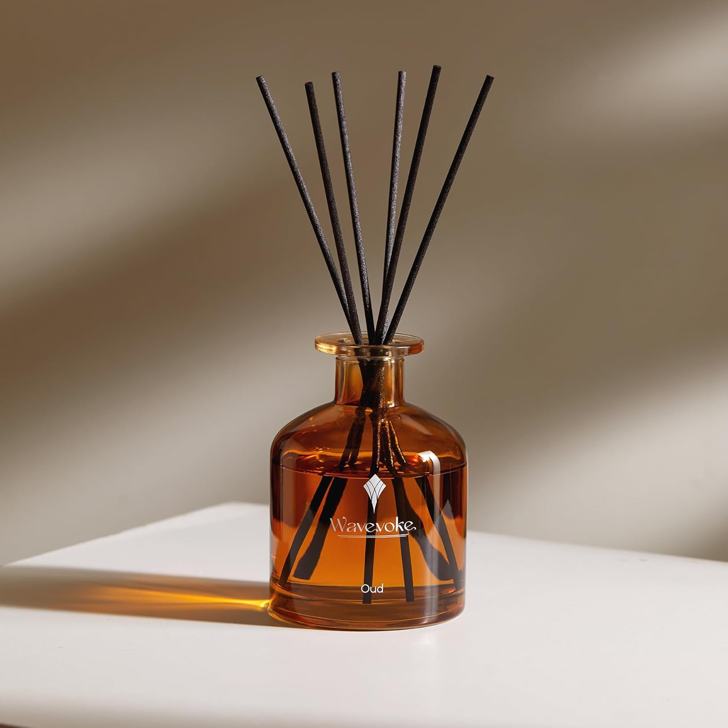 Wood Fragrance Reed Diffuser Stick Set 90 Days Cedar Sandalwood Aroma