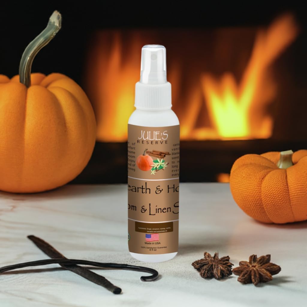 Holiday Hearth Home Room Spray Autumn Pumpkin Spice Latte 4 Fl Oz