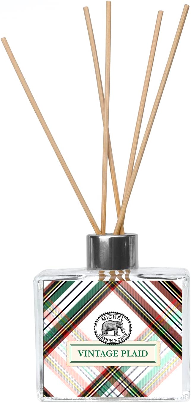 Michel Design Works Vintage Plaid Reed Diffuser