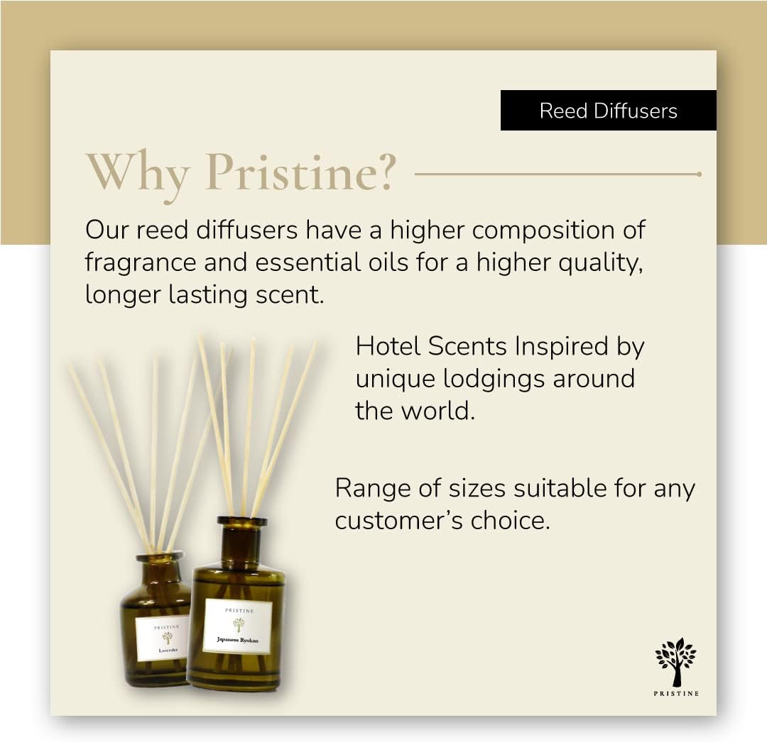 PRISTINE Maldives Resort Inspired Reed Diffuser Set
