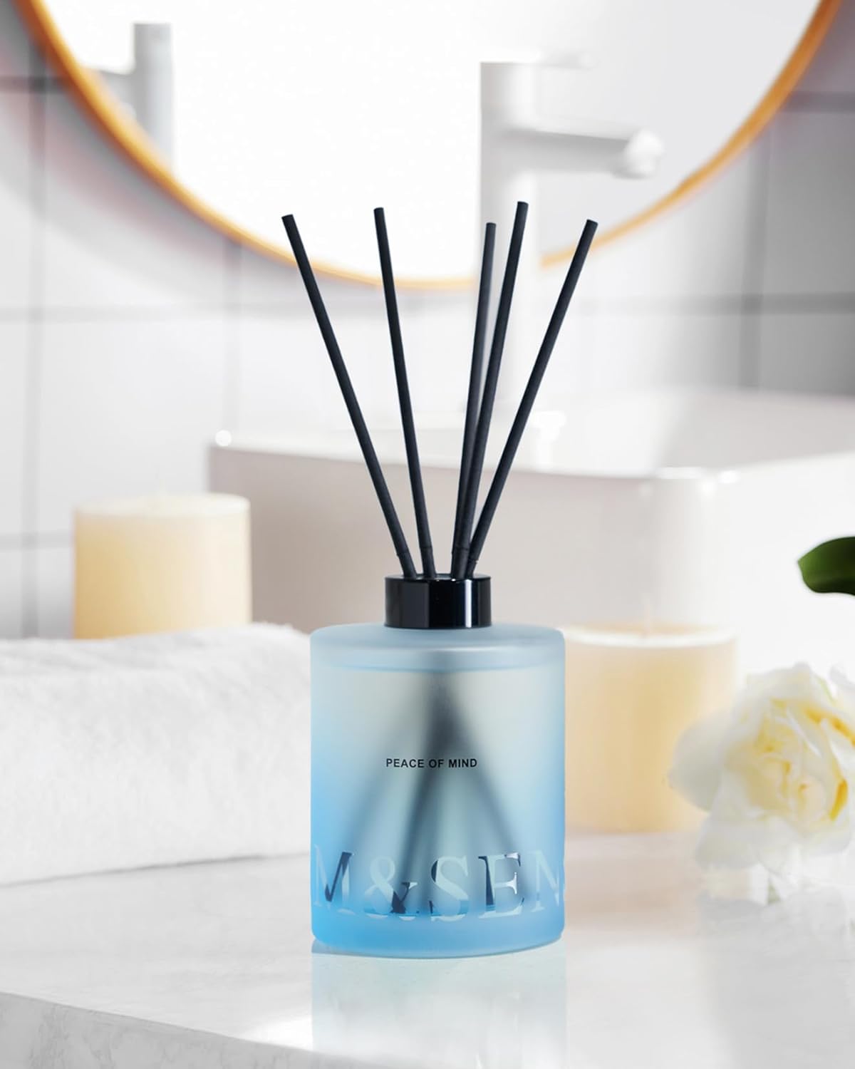 MSENSE Citrus Ylang Reed Diffuser Set 169 Fl Oz
