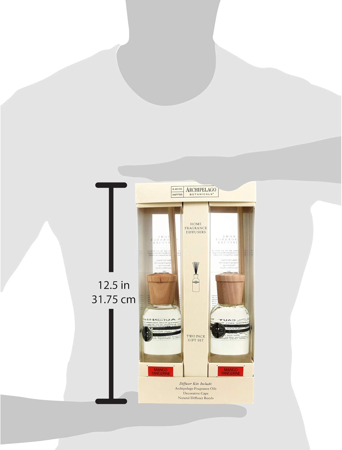 Archipelago Botanicals Reed Diffuser Set 2pk