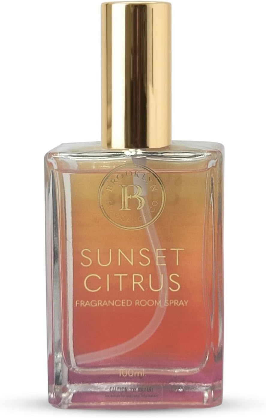 Brooklyn Fragrance Co Watercolor Ombre Room Spray - Premium Sunset Citrus